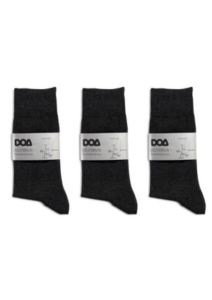 silver-pro antibacterial, odourless, comfort cuff socks (3-pack)
