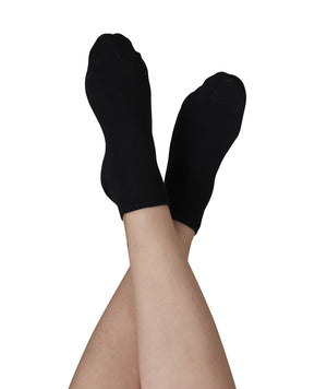 doa 3 Pairs Super Soft Bamboo No Show Ankle Socks for Women