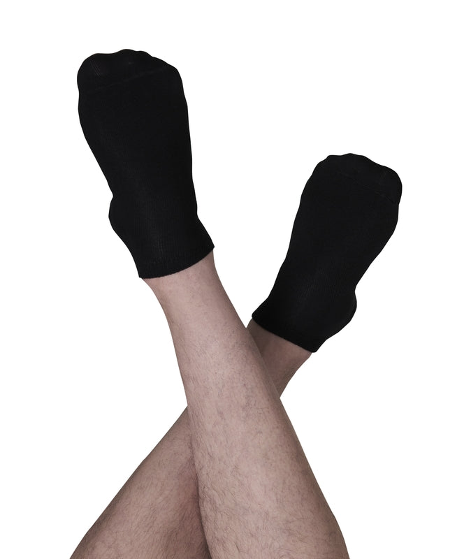 doa 3 Pairs Super Soft Bamboo No Show Ankle Socks for Men