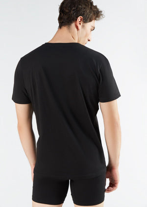Men's TENCEL Modal Short-Sleeve Basic T-shirt 3-Pack