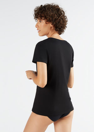 Women's TENCEL Modal Short-Sleeve Basic T-shirt 3-Pack