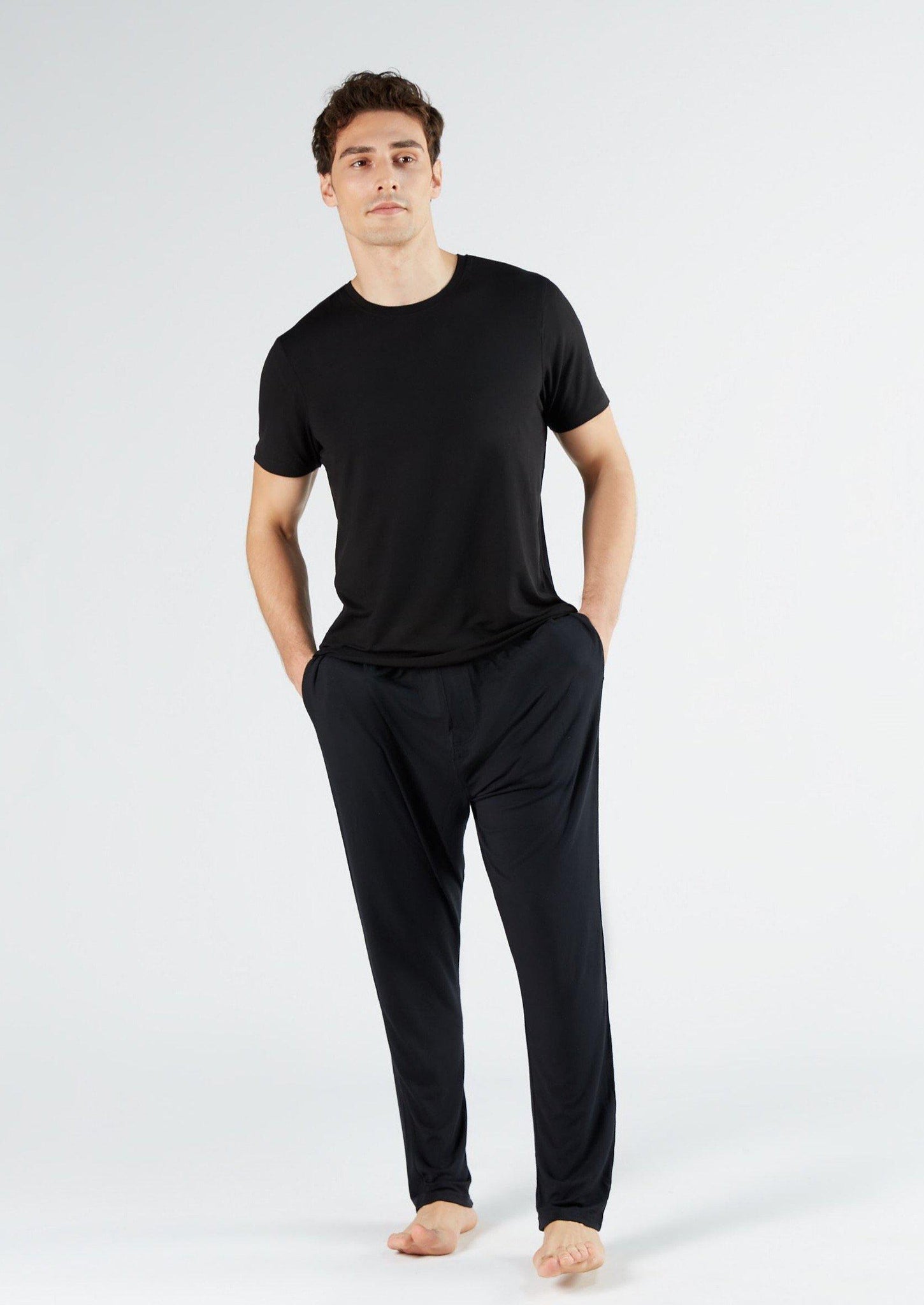 Men's TENCEL Modal Short-Sleeve Basic T-shirt 3-Pack