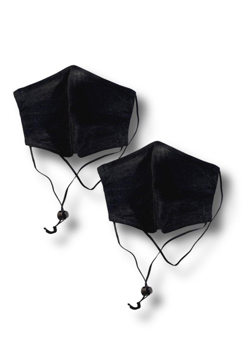 silver-pro 2.0 Anti-Bacterial Protective Travel Masks 2-pack