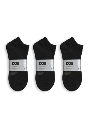 silver-pro antibacterial, odourless, ankle socks (3-pack)